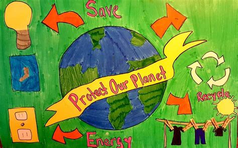 earth day poster for kids